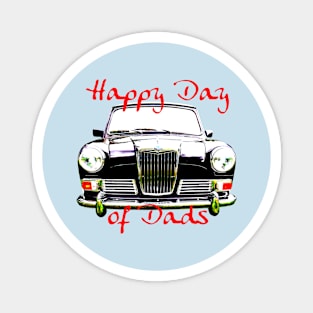 Father's Day 1960s Riley Elf classic car Day of Dads Magnet